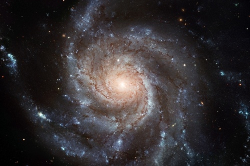 Image of a spiral galaxy