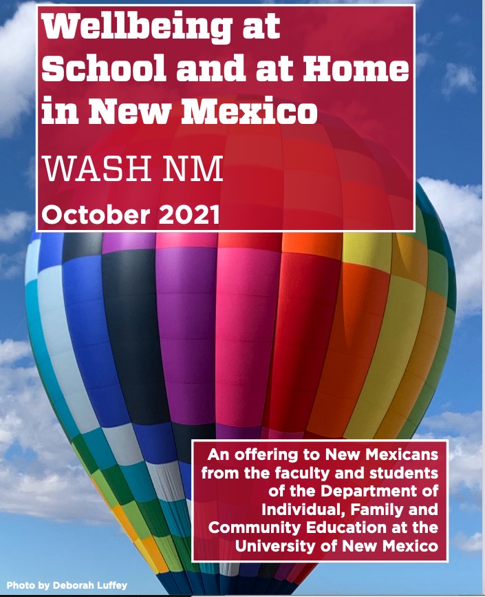 Cover photo for WASH New Mexico - Colorful Balloon. Photo by Deb Luffey.